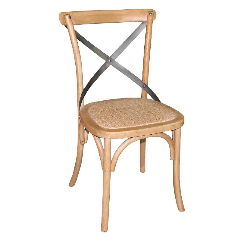  -Explosion-proof leash FOR LARGE dogsBolero Natural Wooden Dining Chairs with Backrest (Pack of 2)