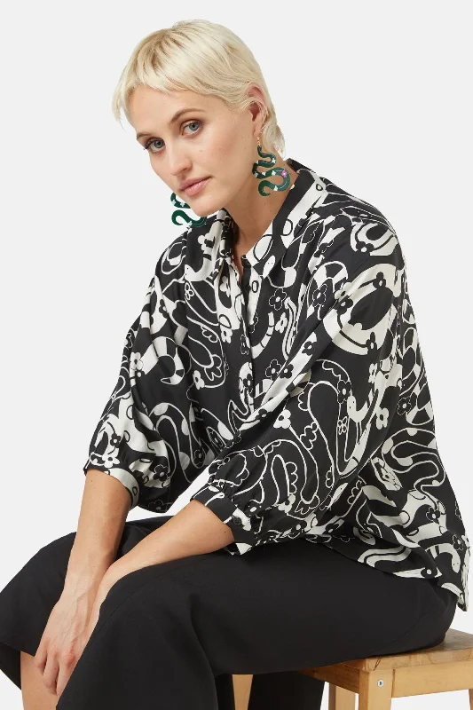 - Winter warm clothes for short-haired dogsFloral Snake Shirt