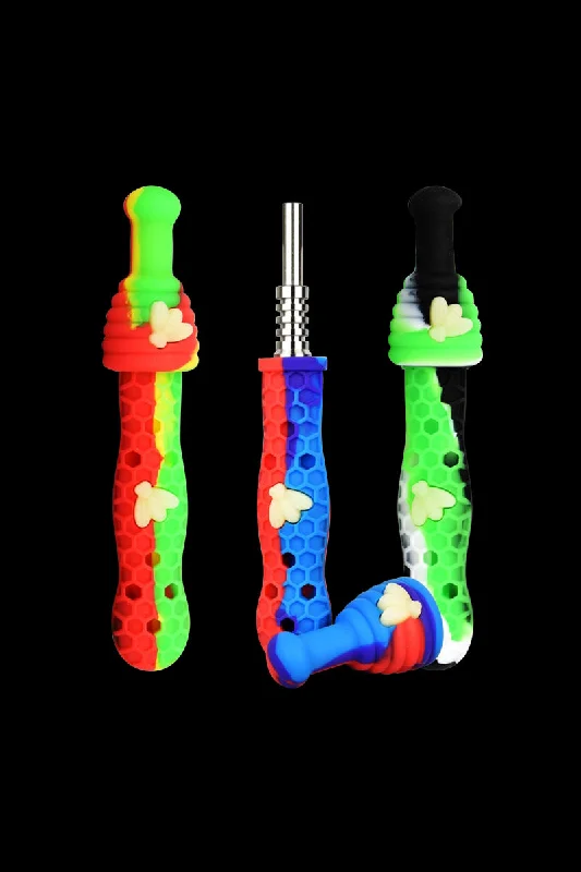 - Climbing pet constant temperature heating padSilicone UV Honeybee Vapor Straw with Cap - Climbing pet constant temperature heating padSilicone UV Honeybee Vapor Straw with Cap