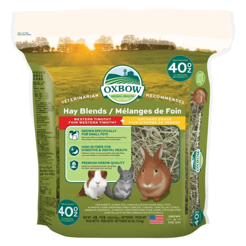 - Natural latex pet mattressHay blends - Western Timothy & Orchard Grass