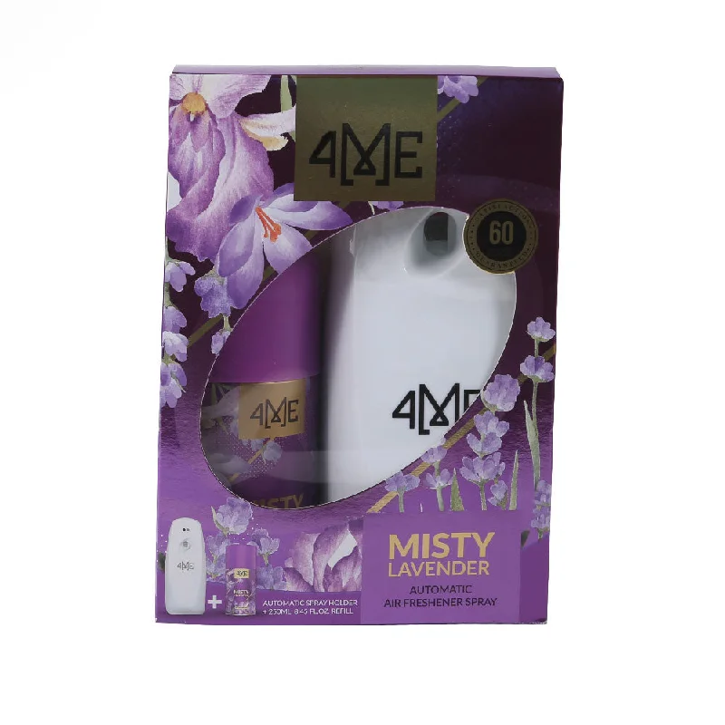 - Deodorizing cat litter tofu litter4ME AUTOMATIC AIR FRESHNER MISTY LAVENDER 250 ML - Deodorizing cat litter tofu litter4ME AUTOMATIC AIR FRESHNER MISTY LAVENDER 250 ML