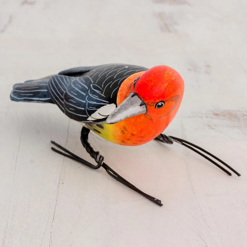 - Teething and chewing toys for puppiesWoodpecker Painted Ceramic Figurine of a Woodpecker from Guatemala