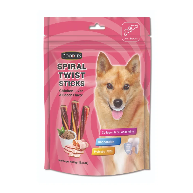 - Custom pet birthday cakeGoodies Chicken Liver & Bacon Spiral Twist Stick Dog Treats - Custom pet birthday cakeGoodies Chicken Liver & Bacon Spiral Twist Stick Dog Treats