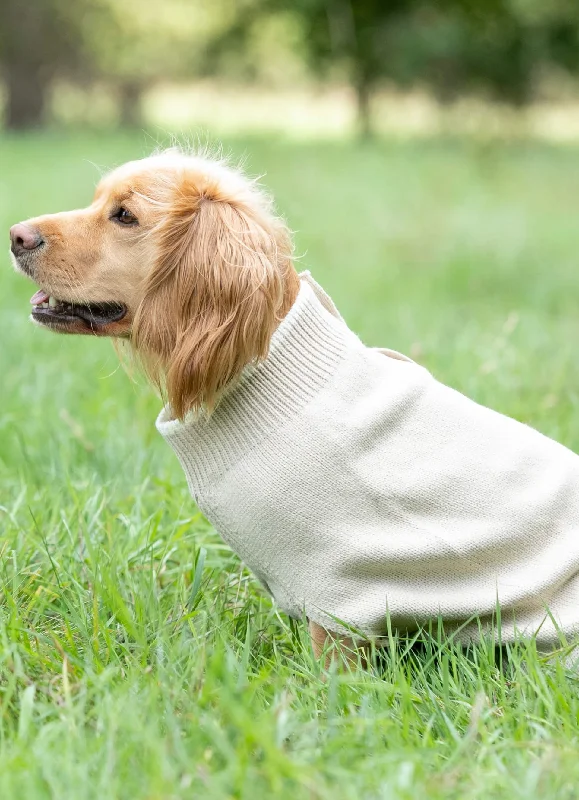 - Pet water dispenser UV sterilization versionKnitted Dog Jumper - Beige