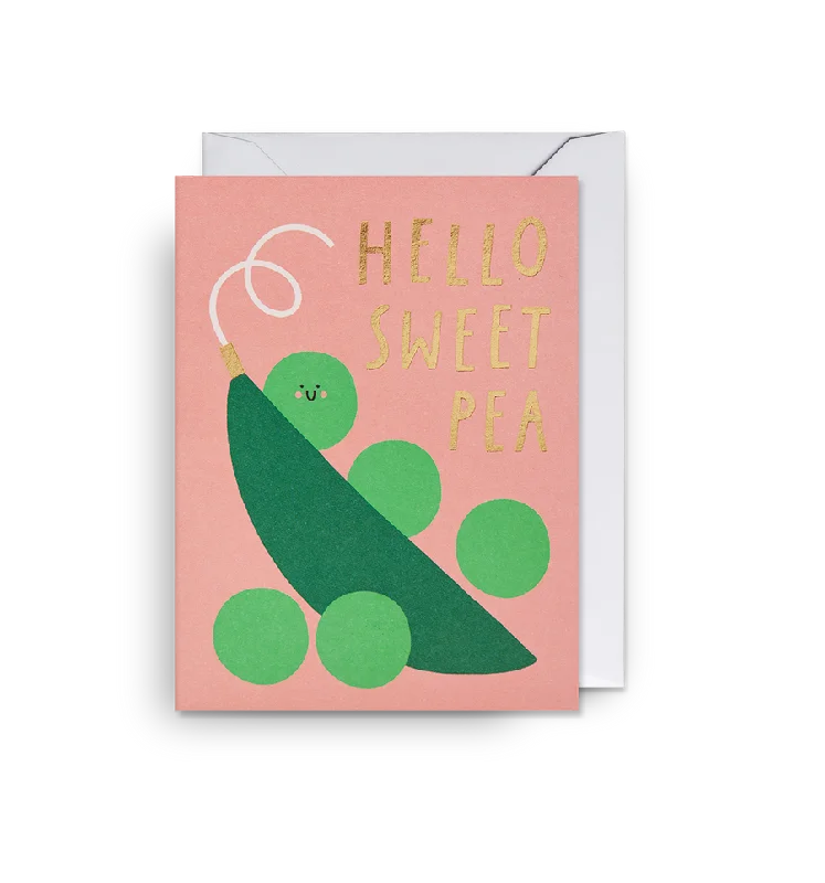 - ​​Pet toys under    yuanHello Sweet Pea Illustration Mini Card