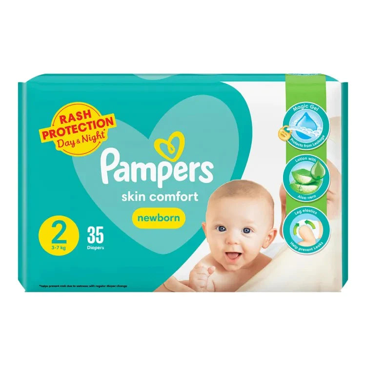 - Air box TSA certified check-inPAMPERS DIAPER JUMBO PACK MINI 2 35PCS 3-7 KG