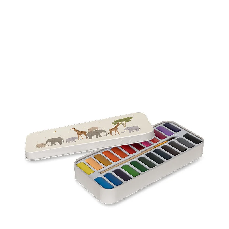 - Air box TSA certified check-inKonges Sløjd Water Colours in Tin Box | Safari