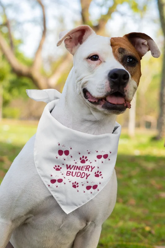 Pet fashion clothesWinery Buddy Bandana