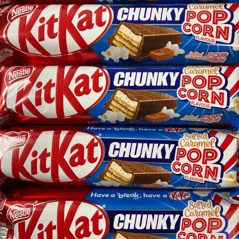 - Pet stroller can be taken on the plane12x KitKat Chunky Salted Caramel Popcorn Bars (12x42g) - Pet stroller can be taken on the plane12x KitKat Chunky Salted Caramel Popcorn Bars (12x42g)
