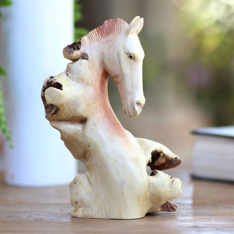 - Automatic temperature adjustment cat bedHorse Head Unique Benalu Wood Horse Head Statuette - Automatic temperature adjustment cat bedHorse Head Unique Benalu Wood Horse Head Statuette