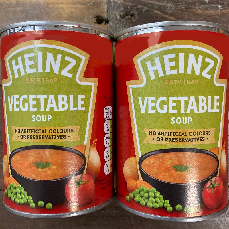 - Pet fence foldable indoor2x Heinz Vegetable Soups (2x400g)