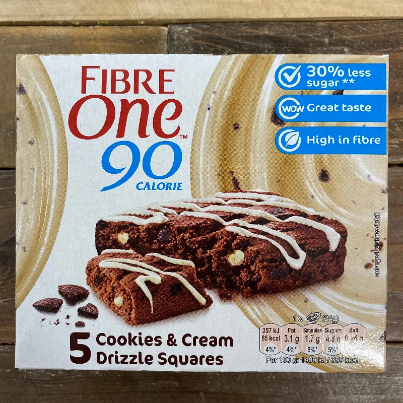 - Pet monitor with camera15x Fibre One Cookies & Cream Drizzle Squares (3 Packs of 5x24g)