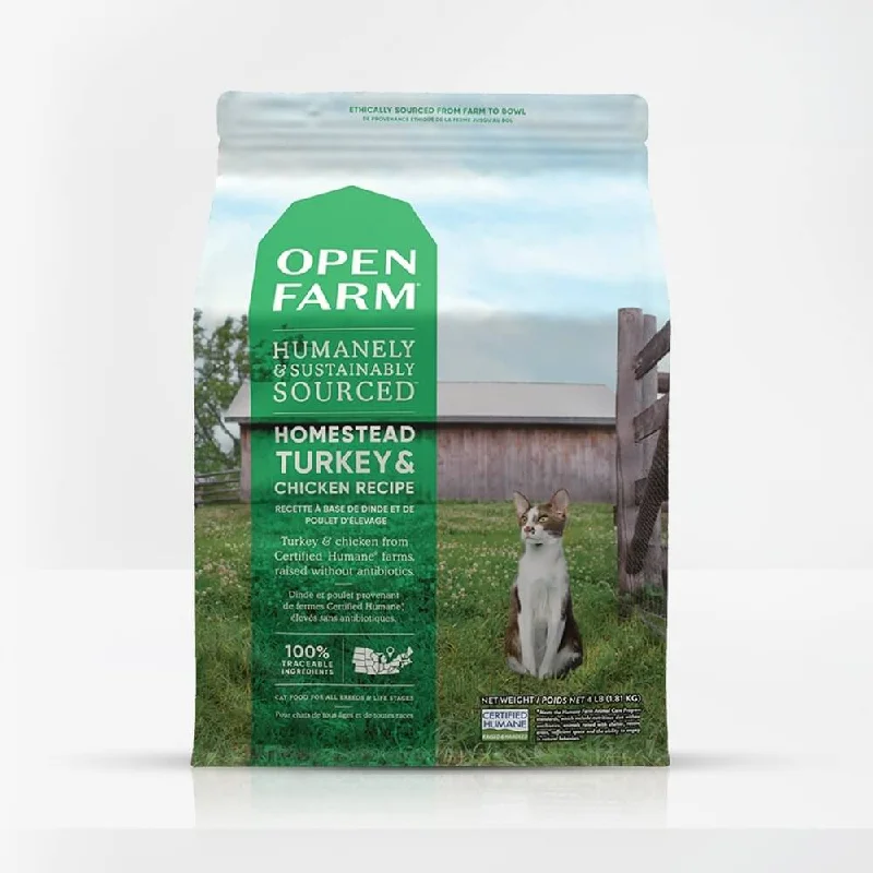  . **Brand-Related**  Open Farm Homestead Turkey & Chicken For Cats
