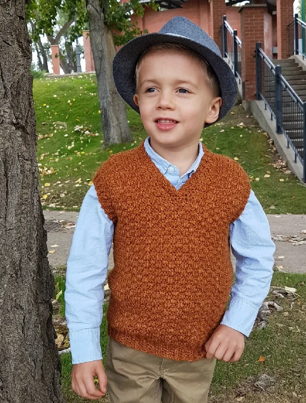- Custom pet birthday cakeCrochet Kit - Summit Kids Sweater Vest