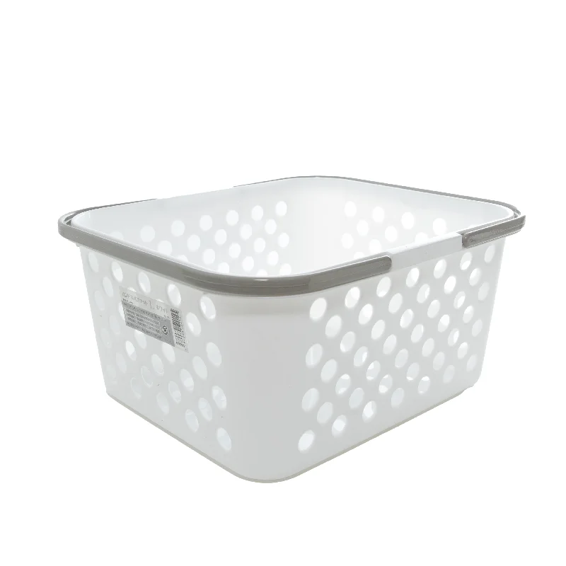 - ​​Christmas pet Christmas clothingWhite Large Mesh Basket with Handle