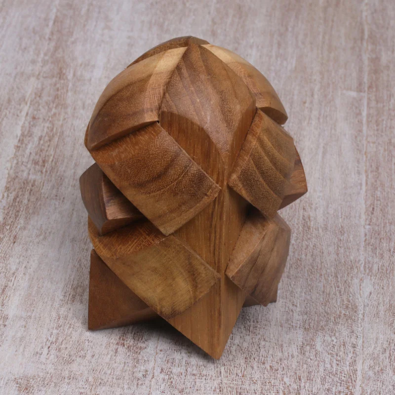 - Cat anti-jump window safety netLittle Rocket Fair Trade Carved Teak Wood Brainteaser Puzzle from Java - Cat anti-jump window safety netLittle Rocket Fair Trade Carved Teak Wood Brainteaser Puzzle from Java