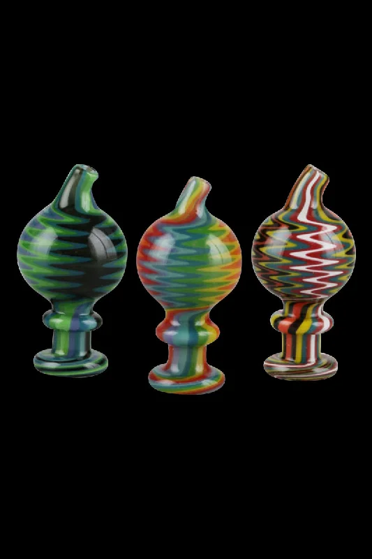 ---Trippy Worked Glass Carb Cap