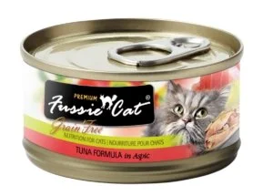  . **Price and Purchasing**  Fussie Cat Premium Tuna Formula In Aspic 2.8oz