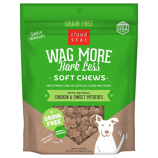 -Fish-containing dog foodCloud Star Wag More Bark Less Soft & Chewy Grain Free Chicken & Sweet Potato -Fish-containing dog foodCloud Star Wag More Bark Less Soft & Chewy Grain Free Chicken & Sweet Potato