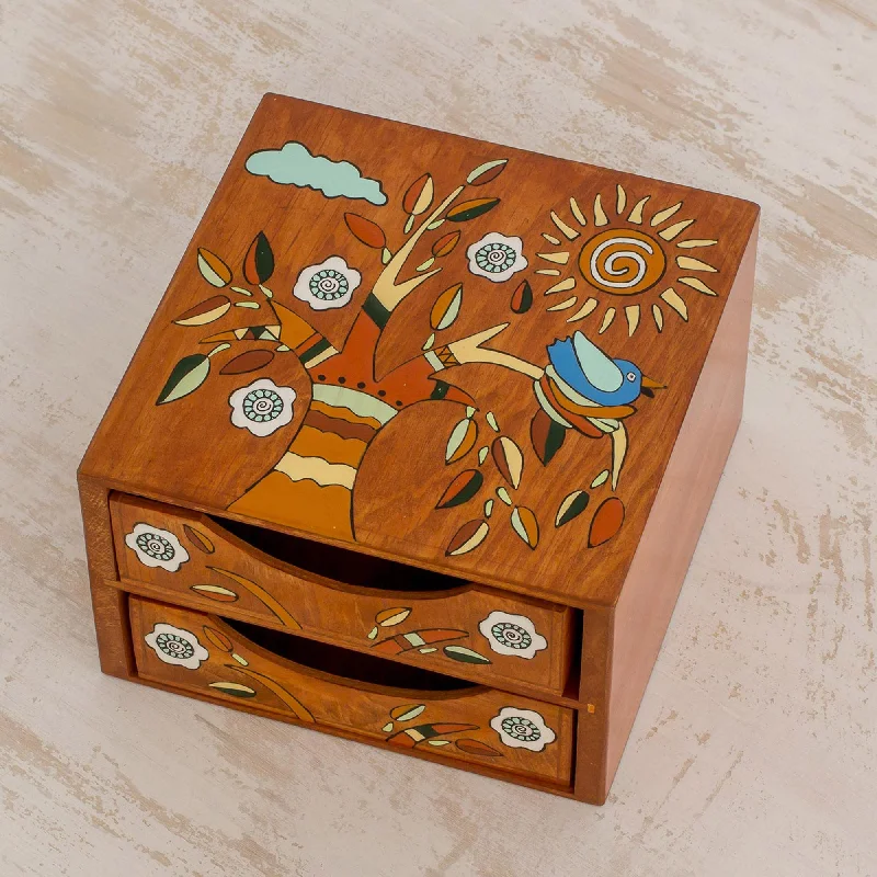 - Teething and chewing toys for puppiesLively Tree Pinewood Jewelry Box with Bird and Tree Motifs - Teething and chewing toys for puppiesLively Tree Pinewood Jewelry Box with Bird and Tree Motifs