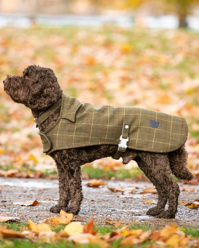 - Durable nylon dog leash wholesaleTweed Fleece Dog Jacket - Dark Green Checked