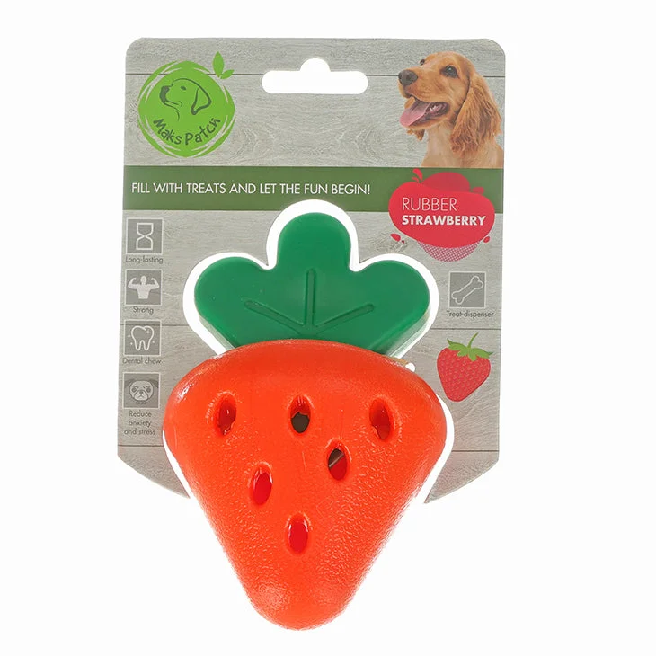 - Cat scratching board toy recommendationsMaks Patch Rubber Dog Treat Dispenser Strawberry Toy - Cat scratching board toy recommendationsMaks Patch Rubber Dog Treat Dispenser Strawberry Toy