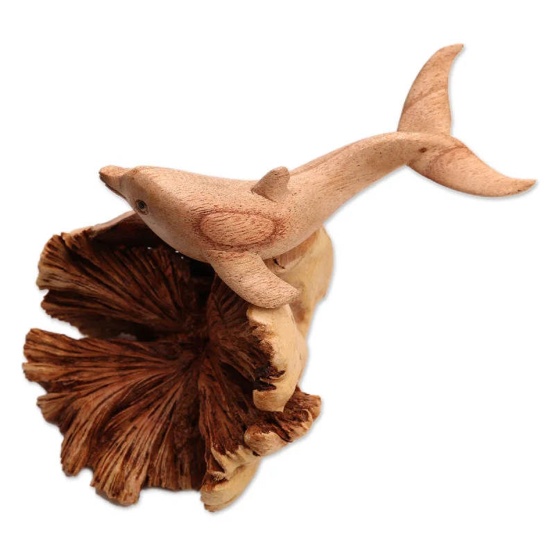 - Natural latex pet mattressHappy Dolphin Jempinis and Benalu Wood Dolphin Figurine from Bali - Natural latex pet mattressHappy Dolphin Jempinis and Benalu Wood Dolphin Figurine from Bali