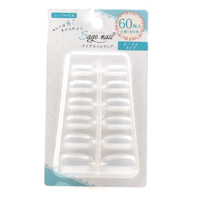 - Degradable pet feces bag60pc Clear Nail Tips