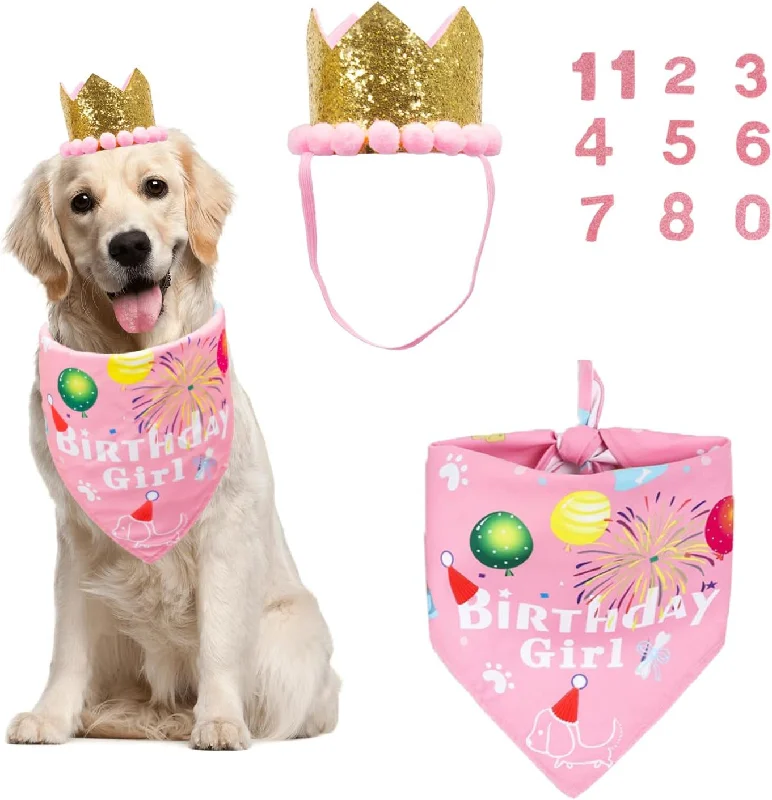 - Cat stress soothing sprayDog Bandana Hat Set for Birthday Party Supply, Boy Girl Pet Birthday Scarf for Medium Large Dog (Large, Pink) - Cat stress soothing sprayDog Bandana Hat Set for Birthday Party Supply, Boy Girl Pet Birthday Scarf for Medium Large Dog (Large, Pink)