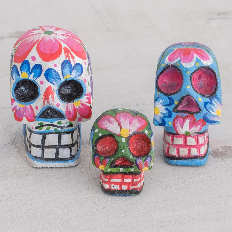 - Automatic temperature adjustment cat bedLife and Color Wood Floral Skull Figurines from Guatemala (Set of 3) - Automatic temperature adjustment cat bedLife and Color Wood Floral Skull Figurines from Guatemala (Set of 3)