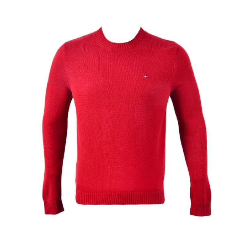  -Explosion-proof leash FOR LARGE dogsTH MEN L/S R-NECK SWEATER 78J6873-610 RED M (IR)