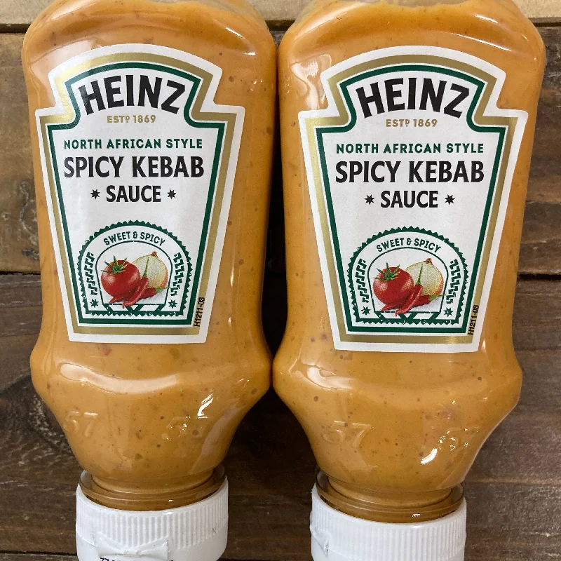 - Natural latex pet mattress2x Heinz Spicy Kebab Sauces (2x220ml)
