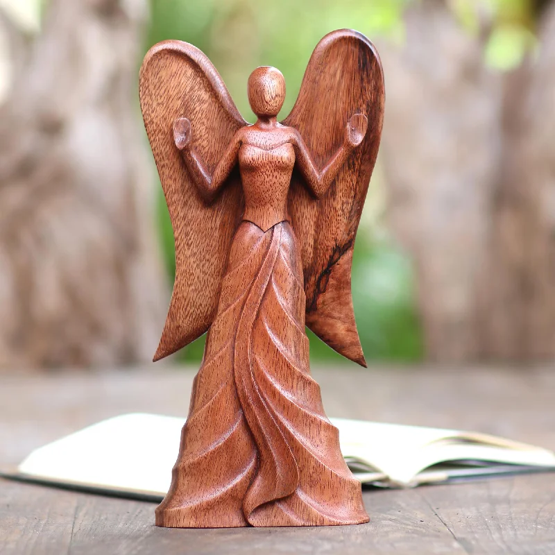 - Pet diabetes prescription foodAngel in Heaven Hand Carved Suar Wood Angel Statuette