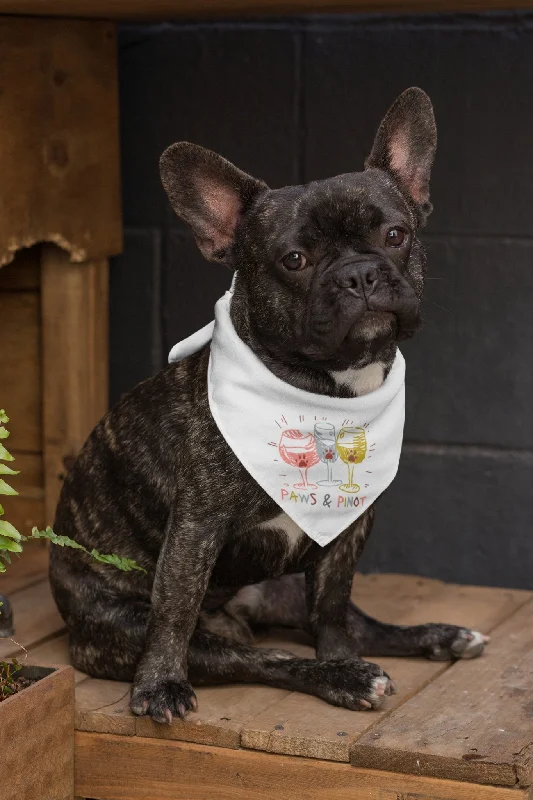 Pet summer light clothesPaws & Pinot Bandana