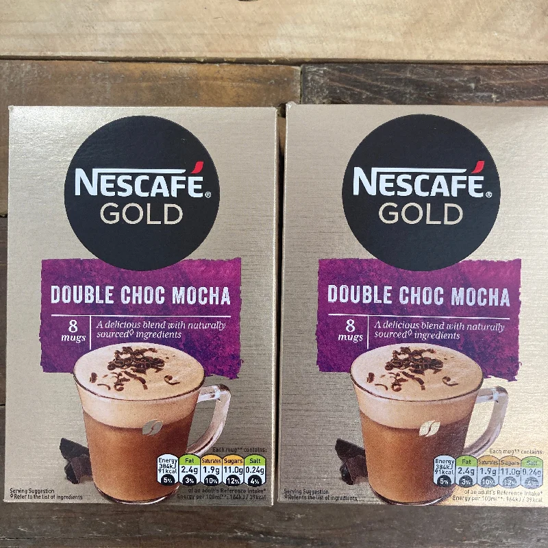 - Custom pet birthday cake16x Nescafe Gold Double Choca Mocha Instant Coffee Sachets (2 Packs of 8 Sachets)