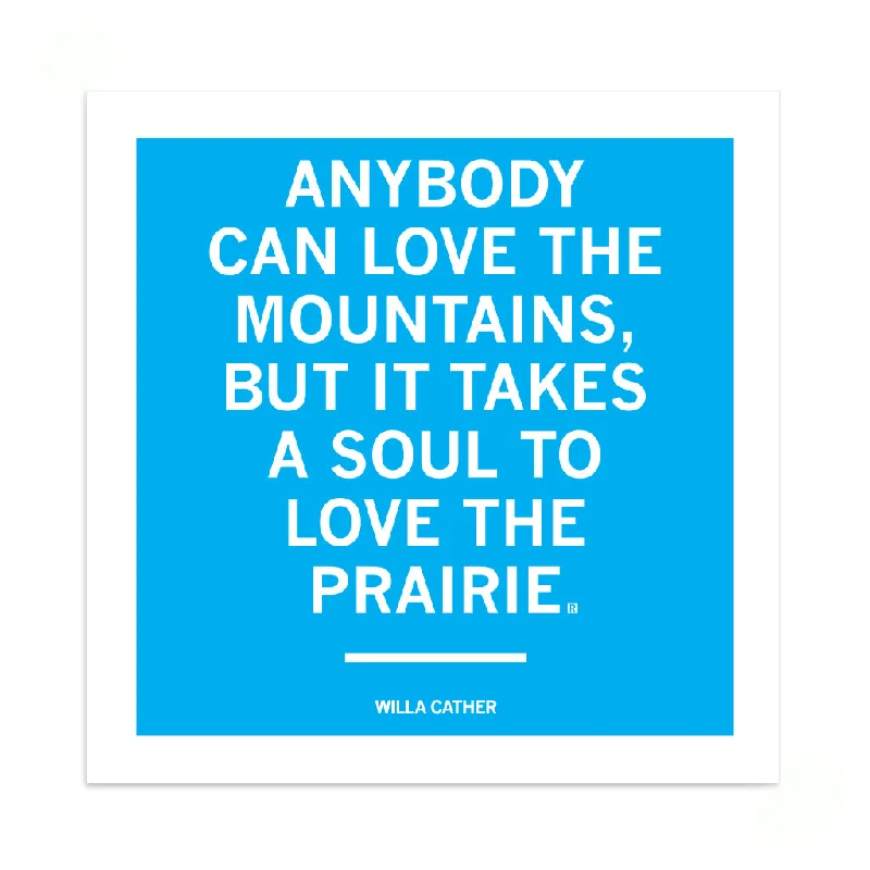  -Splash-proof food bowl AND Anti-choking slow food bowlWilla Cather Quote Sticker