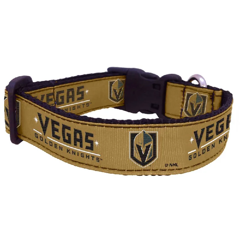  . **Pet food bowl is anti-slip design**Vegas Golden Knights Premium Dog Collar