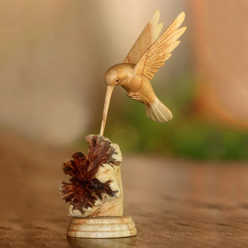 - Cat stress soothing sprayFeasting Hummingbird Jempinis Wood Hummingbird Sculpture from Bali