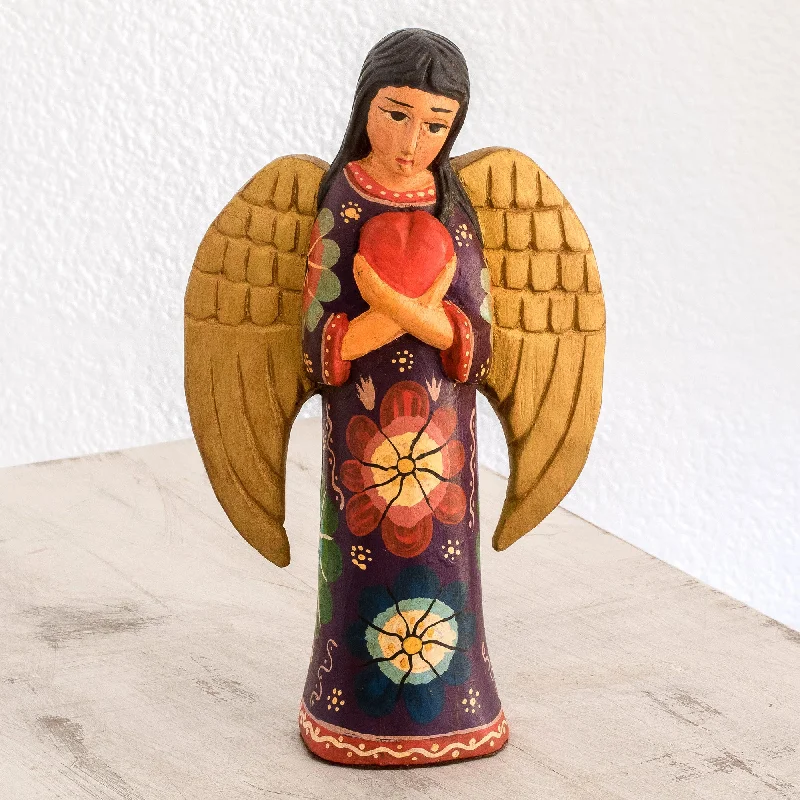 - Teething and chewing toys for puppiesComfort and Love Sculpture Floral Pinewood Sculpture of an Angel from Guatemala - Teething and chewing toys for puppiesComfort and Love Sculpture Floral Pinewood Sculpture of an Angel from Guatemala