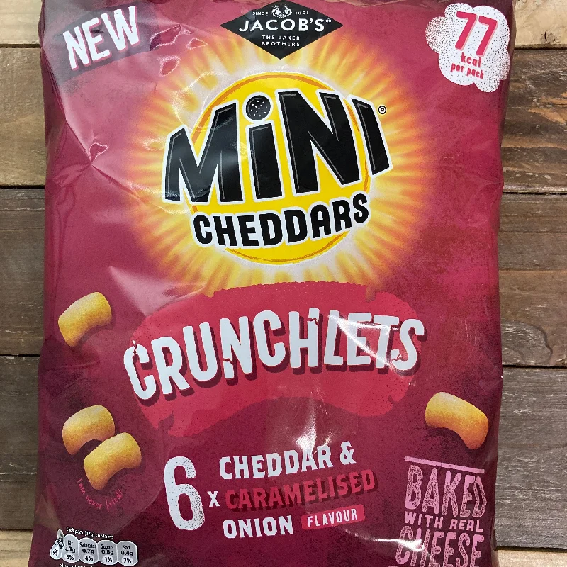 - Pet toys under yuan12x Jacobs Mini Crunchlets Cheddar & Onion Bags (2 Packs of 6x17g) - Pet toys under yuan12x Jacobs Mini Crunchlets Cheddar & Onion Bags (2 Packs of 6x17g)