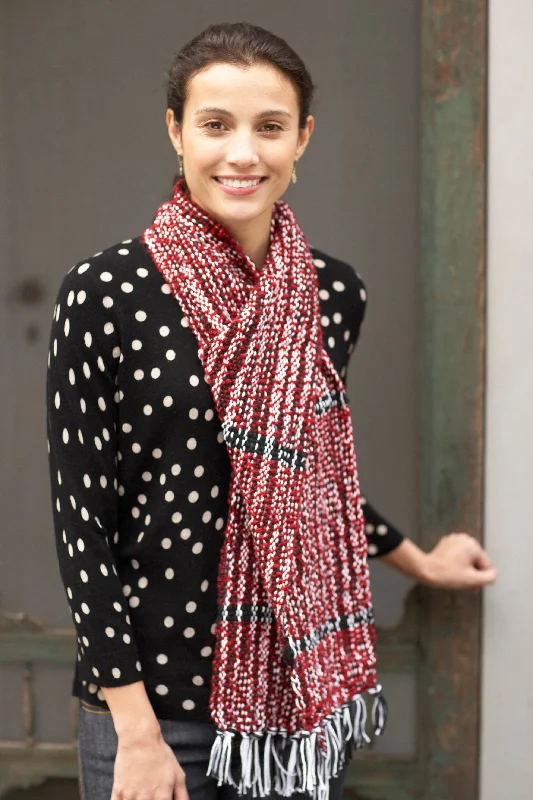 - Natural latex pet mattressWoven Pixelated Scarf (Loom-Weave)