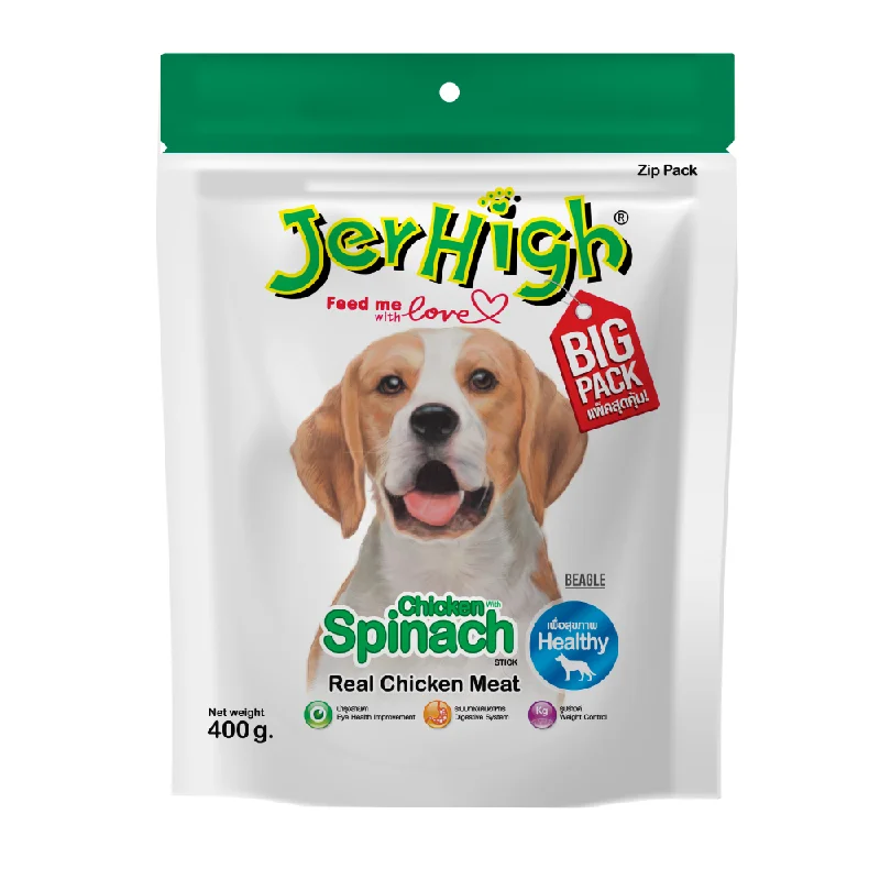 - Pet water dispenser UV sterilization versionJerHigh Chicken Spinach Stick Dog Treats (400g)