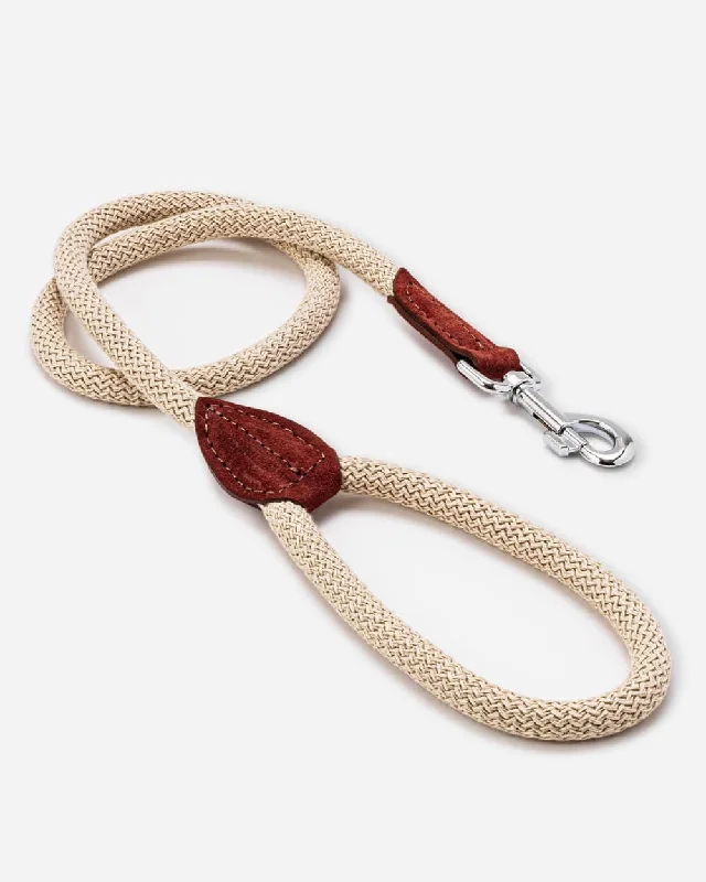 - Air box TSA certified check-inRope and Suede Leather Dog Lead - Brown