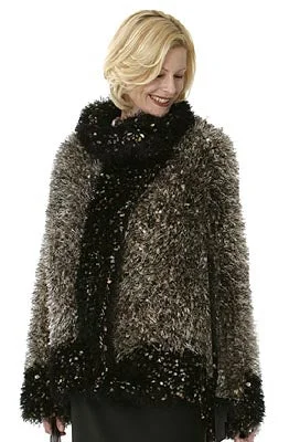 - Organic cotton dog bibsRich Fur Coat Pattern (Knit)