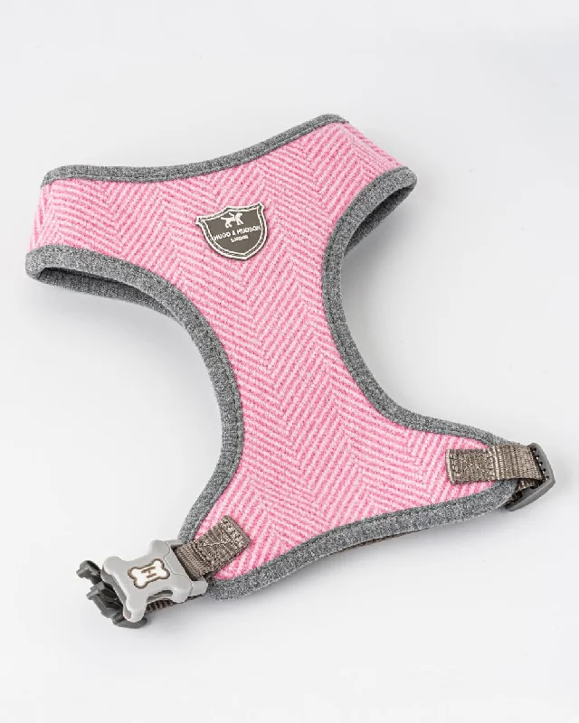 - Elderly dog ​​joint care mattressTweed Dog Harness - Pink Herringbone