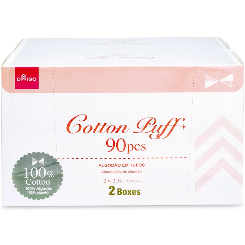 - Cat hair ball removal and hair removal creamCotton Puff 90pcs (Two Boxes)