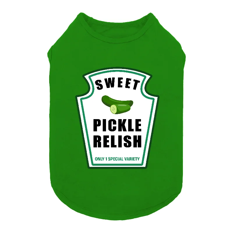 -Explosion-proof leash FOR LARGE dogsFunny Pickle Relish Dog Shirt