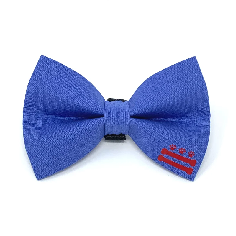 - Foldable and portable cat bagBlue D.C. Bones Dog Bow Tie