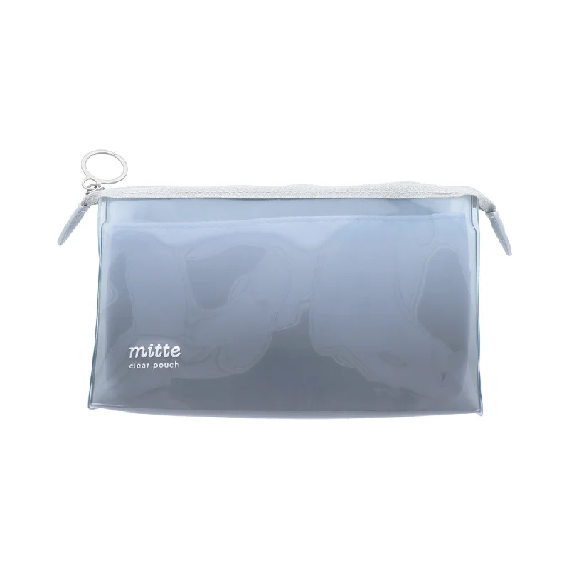 - Organic cotton dog bibsSun-Star mitte Cloudy Colour Gradient With Inner Pocket Translucent Zipper Pouch
