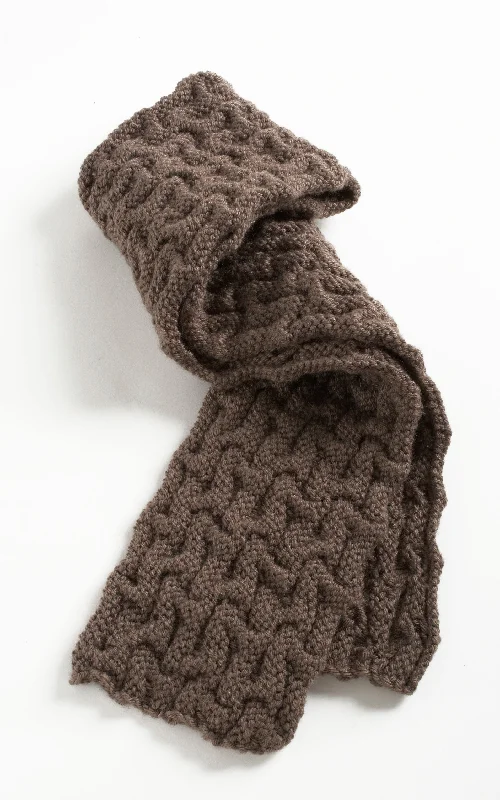- Winter warm clothes for short-haired dogsLauren Scarf Pattern (Knit)
